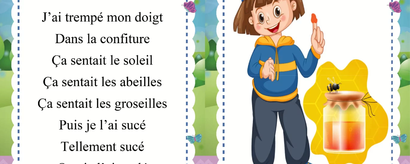 j'ai trempé mon doigt