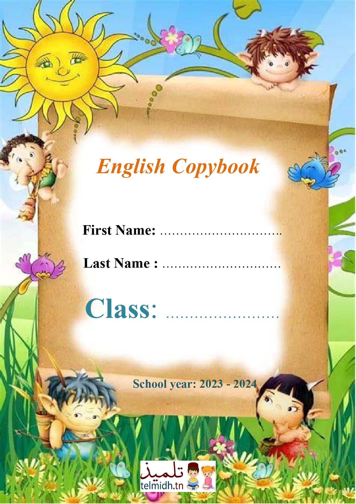 English copybook - Telmidh